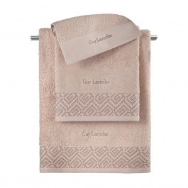 Πετσέτες Emblem (Σετ 3τμχ) Old Pink Guy Laroche PINK