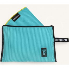 Πετσέτα Θαλάσσης Με Νεσεσέρ Surf 01 Turquoise Feel & Touch TURKUAZ