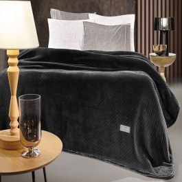 Blanket Cheval Anthracite Guy Laroche ANTHRACITE