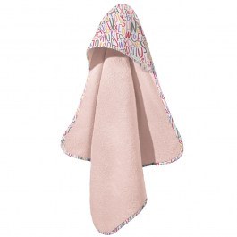 Baby Cape Letters Pinky Guy Laroche PINK
