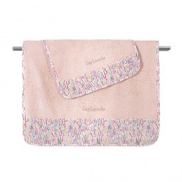 Baby Towels Letters (Set 2pcs) Pinky Guy Laroche PINK