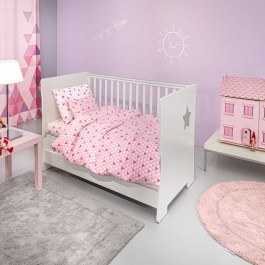 Baby Bed Sheets Two 2 Twenty (Set 3pcs) Fuchsia Guy Laroche FUCHSIA