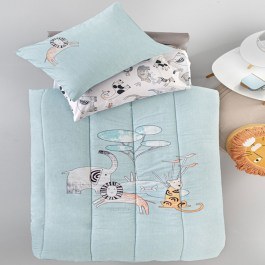 Πάπλωμα Παιδικό Zootopia Aqua Grey Guy Laroche GREY