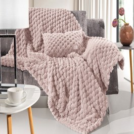 Throw Elixir (Set 2pcs) Old Pink Guy Laroche PINK