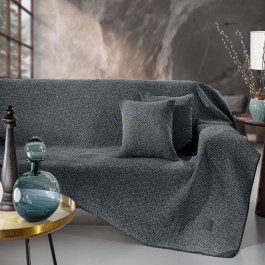 Throw Lama Anthracite Guy Laroche ANTHRACITE