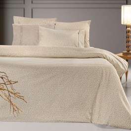 Bed Sheets Mira (Set 3pcs) Mocca Guy Laroche MOCA
