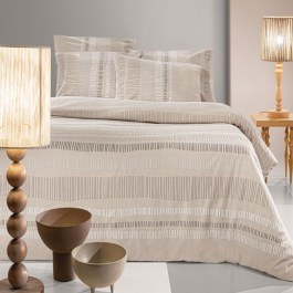Bed Sheets Nuvola (Set 3pcs) Taupe Guy Laroche TAUPE