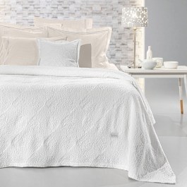 Blanket - Bedspread Portobello White Guy Laroche WHITE