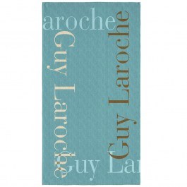Πετσέτα Θαλάσσης Velour Printed 2501 01 Turquoise Guy Laroche TURKUAZ