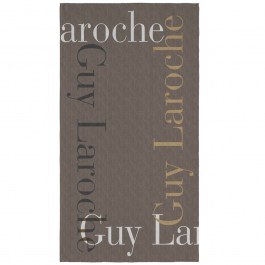 Πετσέτα Θαλάσσης Velour Printed 2501 02 Taupe Guy Laroche TAUPE