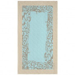 Πετσέτα Θαλάσσης Velour Printed 2503 04 Turquoise Guy Laroche TURKUAZ