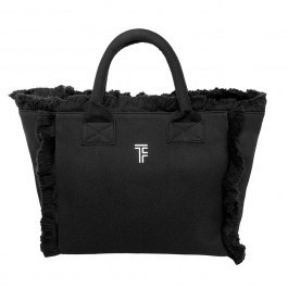 Τσάντα Χειρός Caribbean 26x24x16cm Black Feel & Touch BLACK