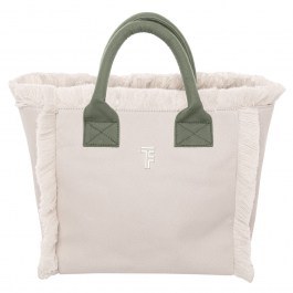 Hand Bag Caribbean 26x24x16cm Ammos - Khaki Feel & Touch SAND-KHAKI