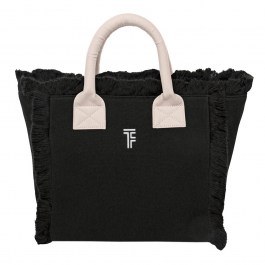 Τσάντα Χειρός Caribbean 26x24x16cm Black - Ammos Feel & Touch BLACK-SAND