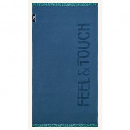 Beach Towel Sunny Cobalt Feel & Touch COBALT