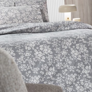 Σεντόνια Φανελένια Odet (Σετ 3τμχ) Grey Guy Laroche