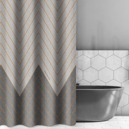 Shower Curtain Canyon Anthracite Guy Laroche ANTHRACITE