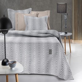 Bedspread Vera With Cushion Cover (Set 2pcs) Smoke Guy Laroche SMOKE