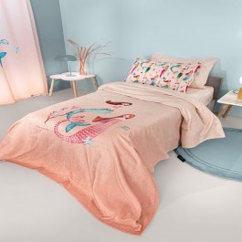 Κουβέρτα Παιδική Ultra Soft Merida Salmon Guy Laroche SALMON
