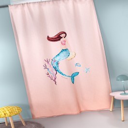 Children's Curtain Merida Salmon Guy Laroche SALMON