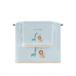 Baby Towels Jungle (Set 2pcs) Natural-Sky Guy Laroche NATURAL