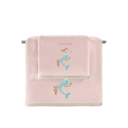 Baby Towels Merida (Set 2pcs) Salmon-Pink Guy Laroche SALMON