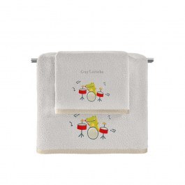 Baby Towels Band (Set 2pcs) Natural-Silver Guy Laroche NATURAL-SILVER