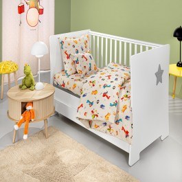 Baby Bed Sheets Band (Set 3pcs) Natural Guy Laroche NATURAL