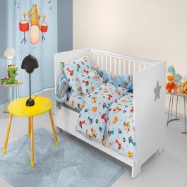 Baby Bed Sheets Band (Set 3pcs) Sky Guy Laroche SKY