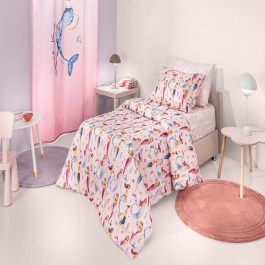 Children's Bed Sheets Merida Pink (Set 3pcs) Guy Laroche PINK