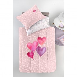 Children's Bedspread Amore Pink Guy Laroche PINK