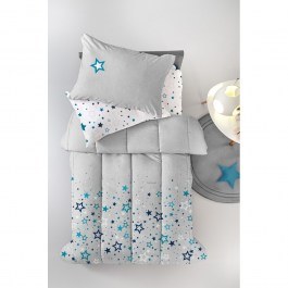 Children's Bedspread Starland Silver Guy Laroche SILVER