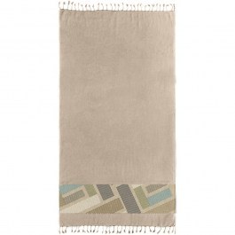 Πετσέτα Θαλάσσης Pestemal 26 Beige Guy Laroche BEIGE