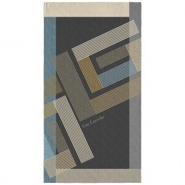 Πετσέτα Θαλάσσης Velour Printed 2601 02 Grey-Beige Guy Laroche GREY-BEIGE
