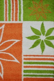 Χαλί Jazzy Shaggy 5602 (4216) Orange-Green ORANGE-GREEN