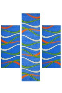 Σετ Κρεβατοκάμαρας 3Τμχ. Groovy 5709 Blue