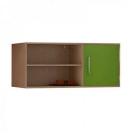 Εταζέρα Τοίχου Παιδική Νο. 43 100x43x30 Silky Oak-Green GREEN