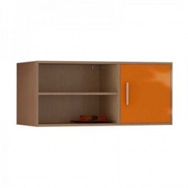 Εταζέρα Τοίχου Παιδική Νο. 43 100x43x30 Silky Oak-Orange ORANGE