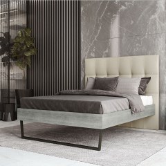 Κρεβάτι Νο.102C Royal 160x200 Σταχτί