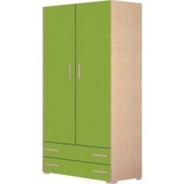 Ντουλάπα Παιδική Δίφυλλη Νο.2 105x180x50cm Green GREEN
