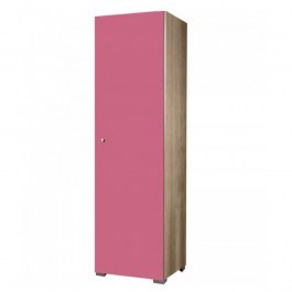 Ντουλάπα Παιδική Μονόφυλλη Νο.1 85x180x50cm Pink PINK