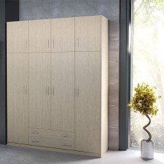 Ντουλάπα Τετράφυλλη Με Πατάρι Νο. 31 200x240x55 Oak