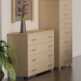 Συρταριέρα Νο.18 Με 4 Συρτάρια 100x39x71 Oak OAK