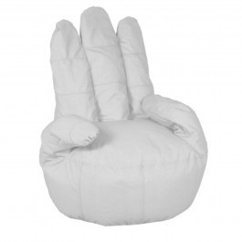 Beanbag Glover White 90X85X100 WHITE