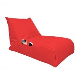 Πουφ Pogo Red 60X100X60 RED