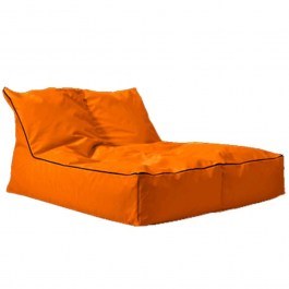 Beanbag Duojoy Two Seater Orange 150X160 ORANGE