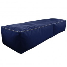 Beanbag Stool Plank Blue 150X50 BLUE