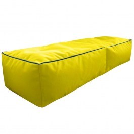 Beanbag Stool Plank Yellow 150X50 YELLOW