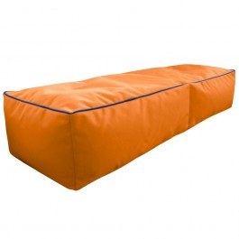 Beanbag Stool Plank Orange 150X50 ORANGE