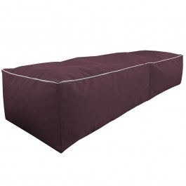 Beanbag Stool Plank Purple 150X50 PURPLE